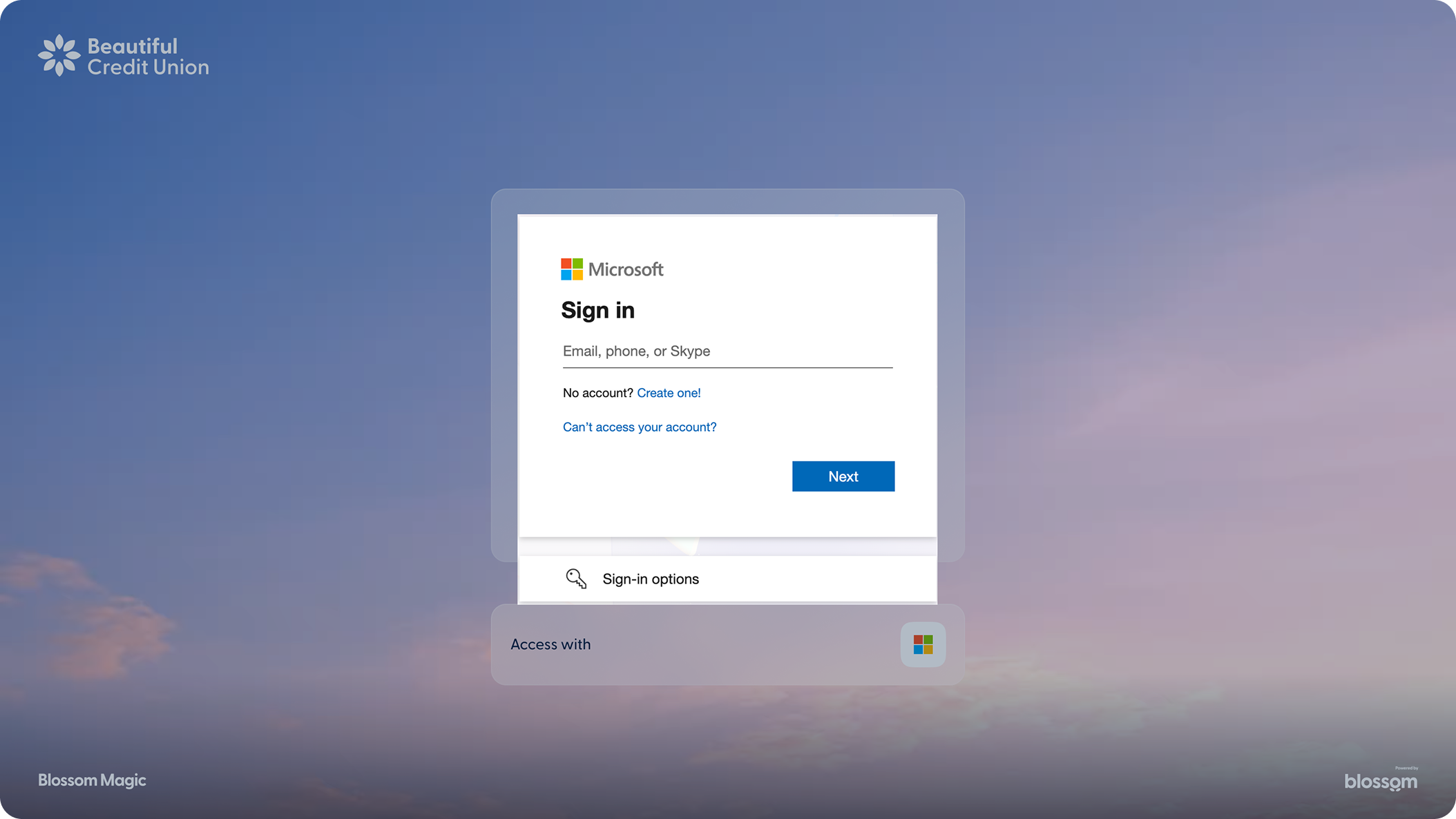 Magic Desktop Sign In